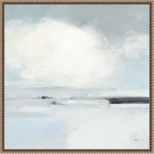 Miniatura 13 de Amanti Art Lienzo enmarcado para pared, 16 x 16 pulgadas, horizonte neutro I de Julia Purinton, lienzo enmarcado para pared, obras de arte