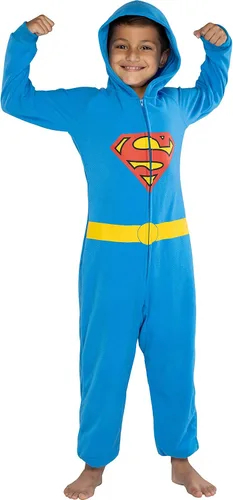 Miniatura 10 de DC Comics Liga de la Justicia Superhéroe Pijamas Familiares a Juego Union Suit Para Hombres, Mujeres, Niñas, Niños y Mascotas