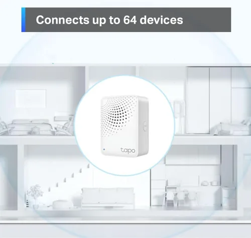 Miniatura 11 de Kit de inicio del sensor Tapo de TP-Link: "1 x Hub H100" + "1 x Sensor de movimiento T100" + "1 x Sensor de contacto T110