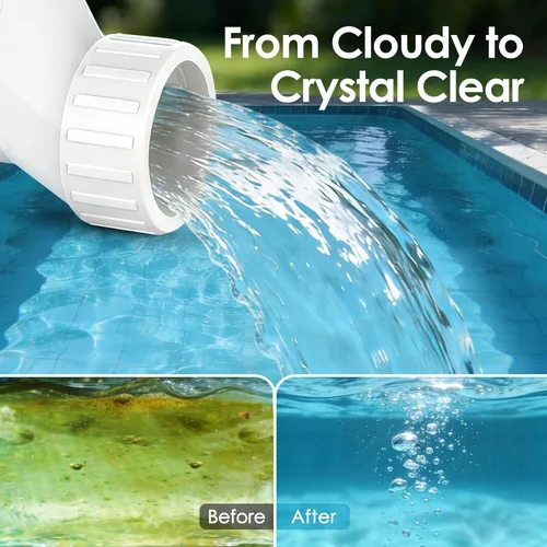 Miniatura 6 de Celda de sal para piscina, se adapta a células de sal Hayward T-3, célula generador de cloro para piscinas de agua salada, piscinas enterradas