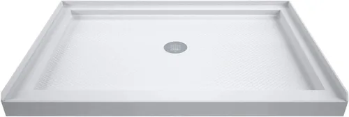 Miniatura 13 de DreamLine SlimLine 42 pulg. P x 42 pulg. A x 2 3/4 pulg. Al Base de Ducha de Umbral Único con Drenaje Central en Color Galleta, DLT-1142420-22