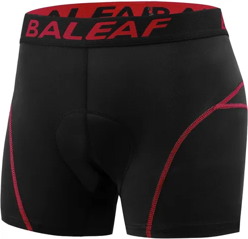 Miniatura 19 de baleaf Pantalones cortos de ciclismo acolchados 3D para hombre, ropa interior de ciclismo MTB Liner