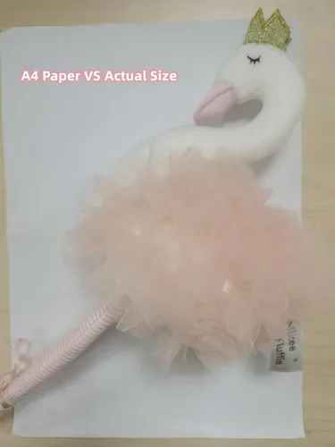 Miniatura 7 de Juguetes de Peluche Animales de Peluche Cisne de Ballet para Niñas de 12 Pulgadas de Altura, Animales de Peluche para Niños