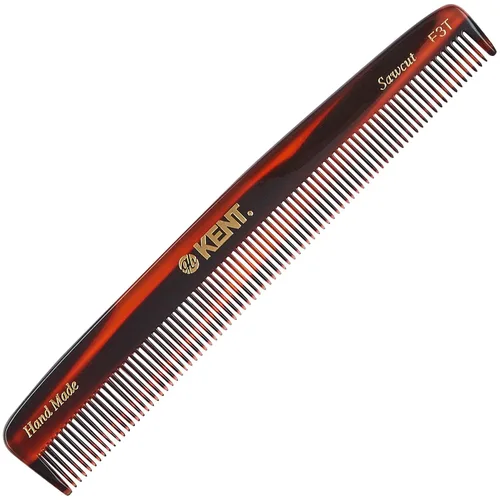 Miniatura 9 de Kent F3T TW Peine de dientes fino - Peine para separar y alisar el cabello para hombres y mujeres, removedor de caspa, corte de sierra y pulido a