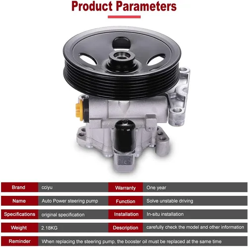 Miniatura 5 de cciyu Bomba de dirección asistida para 00-06 para Mercedes-Benz S430, 00-06 para Mercedes-Benz S500, 01-02 para Mercedes-Benz S55 AMG, 21-5326 Bomba