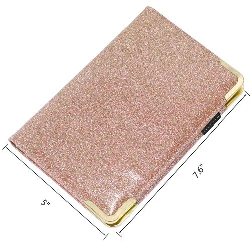 Miniatura 7 de Libreta de servidor DGBDPACK – Libretas de servidor para camarera con bolsillo con cremallera, 6 compartimentos, cartera organizadora de dinero