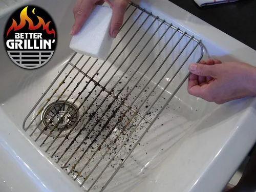 Miniatura 6 de Better Grillin - Limpiador de parrilla de piedra, protege las manos y las uñas al fregar la parrilla/plancha con piedra de fregar