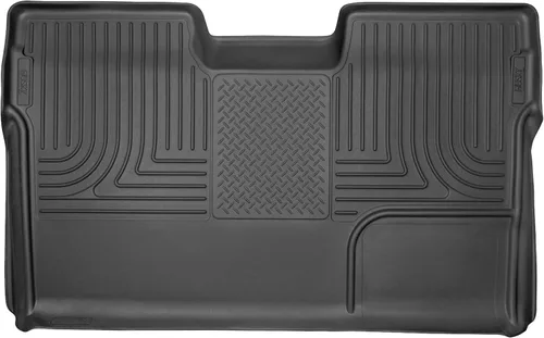 Miniatura 11 de Husky Liners Weatherbeater Alfombrillas de piso Compatible con Ford F-150 2009-2014 todas las cabinas sin cambio manual Fila delantera, 2