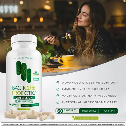 Miniatura 7 de Producto natural, juego de 4 botellas, total por botella, 60 cápsulas, soporte del sistema inmunológico, fórmula patentada, producto original