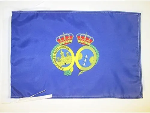 Miniatura 1278 de Bandera de México AZ FLAG, 45.7 x 30.5 cm, con cordones - Pequeñas banderas mexicanas de 30 x 45 cm - Bandera de 45.7 x 30.5 cm
