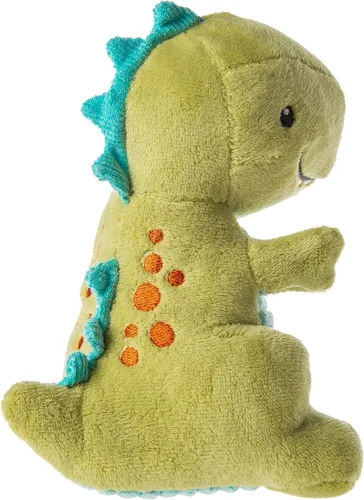 Miniatura 2 de Mary Meyer Pebblesaurus - Sonajero suave para bebé, 5 pulgadas, dinosaurio verde