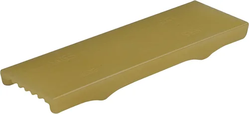 CE Smith - Almohadilla de travesaño de marco - Almohadilla de quilla para accesorios de remolque de barco - Estilo Full Cap - Amarillo