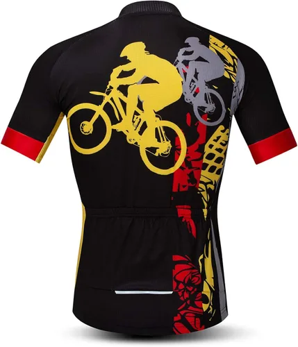 Miniatura 2 de Ciclismo Jerseys Hombres,Mountain Bike Jersey Verano manga corta transpirable Bicicletas Tops Riding Bike Camisas de secado rápido, 1cf0161