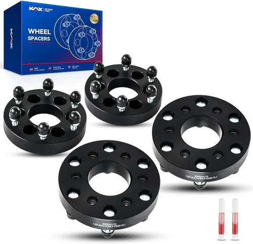 Miniatura 65 de KAX 2 espaciadores de rueda de ATV de 4 x 4 de 1 pulgada para Polaris Trail Boss 330 2003-2013, Trail Blazer 250 1990-2006, Trail Boss 325