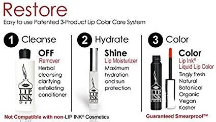 Miniatura 4 de LIP INK Lip Ink International - Lápiz labial líquido para labios, madera de cerezo (malva), maquillaje natural y orgánico para mujeres por Lip Ink