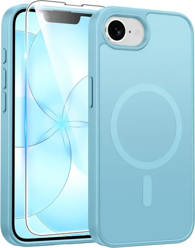 Miniatura 219 de FNTCASE - Funda para iPhone 16 Pro: magnética, mate, translúcida, de grado militar, protectora contra caídas, resistente, fina, duradera y a prueba