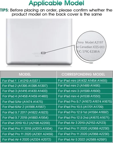 Miniatura 3 de Para iPad 10.2 2019 Reemplazo de pantalla 7 7ª generación A2197 A2200 A2198 para iPad 10.2 2020 8ª generación Pantalla LCD A2428 A2429 A2270 A2430