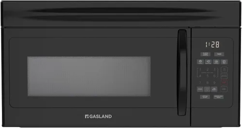 GASLAND Horno microondas de 30 pulgadas, gran capacidad de 1.7 pies cúbicos, se adapta a platos familiares, 1000 W con 10 niveles de potencia,