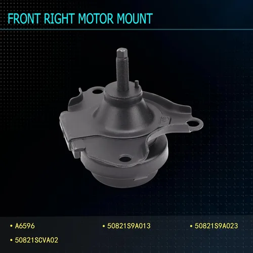 Miniatura 7 de Juego de 4 soportes de motor compatibles con CR-V 2.4L Auto 2002 2003 2004 2005 2006 para reemplazo de transmisión para A4504 A6597 A6596 A4506