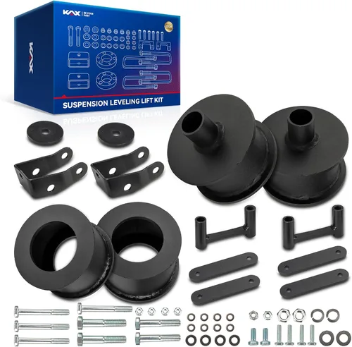 Miniatura 11 de KAX Kit de nivelación trasero de 1-2" Compatible con Jeep Cherokee 1984-2001 2WD/4WD Grilletes de bajada trasera de acero de alta resistencia