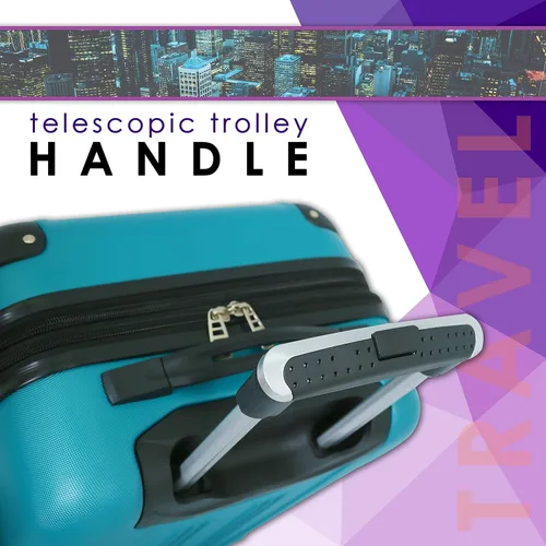 Miniatura 7 de Travelers Club Sky+ - Juego de equipaje, Fucsia