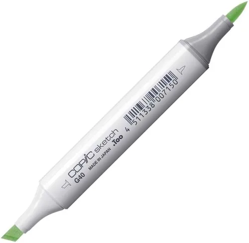 Miniatura 46 de Copic Marker Copic Sketch Markers, Blanco Piel/Perla Algodón E00 algodón perla