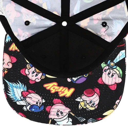 Miniatura 3 de Kirby - Sombrero de pico plano con impresión en toda la superficie, multicolor, Multi colorido