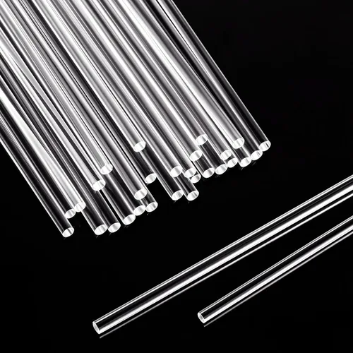 Miniatura 8 de Vicenpal 30 Pcs 16 Inch Clear Acrylic Rods 2 mm Plant Stakes Acrylic Dowel Rods Plant Support Stakes Round Strip Sticks for Party DIY Crafts