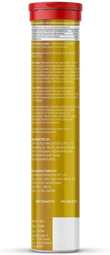 Miniatura 6 de Plix Pure Himalayan Shilajit - Tabletas efervescentes de 250 mg con musli seguro y azafrán, energía natural y apoyo de fuerza, sabor naranja, 120
