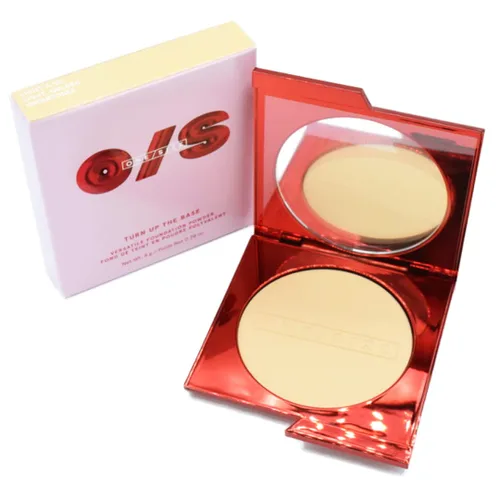 Miniatura 8 de One size Patrick Starrr Turn Up The Base - Base de maquillaje versátil en polvo, ligero 3 (NG), maquillaje prensado facial con matices dorados