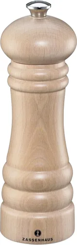 Miniatura 7 de Zassenhaus Berlin - Molinillo de pimienta de madera, recargable, 4.7 pulgadas, haya natural Natural Beech