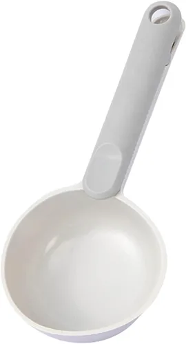 VALINK Taza medidora de arroz, cucharas multifuncionales nórdicas, cuchara de arroz, utensilios de cocina, productos de cocina para el hogar Gris