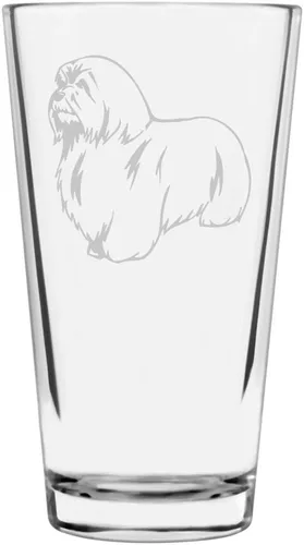 Miniatura 382 de Perro de Presa Canario - Vaso de pinta personalizado con temática de perro grabado multiusos, 16 onzas