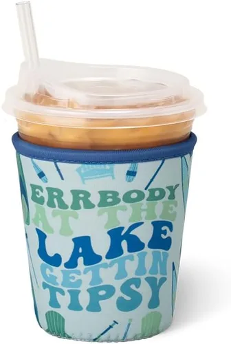 Miniatura 65 de Funda Swig Life para taza de café helado pequeña, funda estándar de 22oz para taza de café helado con asa, funda aislante de neopreno para mantener