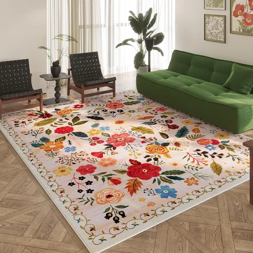 Miniatura 12 de Rugcomf Alfombra Pasillera para Pasillos Alfombra de Cocina Antideslizante 2'6'' x 8' Alfombras Pasilleras Lavables con Respaldo de Goma Alfombra