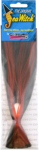 Miniatura 40 de C&H Lures Señuelos de Pesca Sea Witch - Originales Desde 1959, Faldas de Nylon Revelan Cabeza con Peso, 15 Colores, 8 Pesos de Cabeza, Señuelo