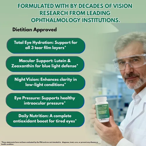 Miniatura 3 de AREDS 2 Plus Suplemento de vitamina para los ojos, suplementos de luteína y zeaxantina con DHA para personas mayores macular, apoya la claridad