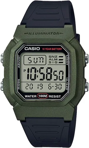 Miniatura 6 de Casio W800HG Series Men’s Digital Watch 100 Meter Water Resistance Multi Function Alarm 100 SEC Stopwatch Auto Calendar Countdown Timer