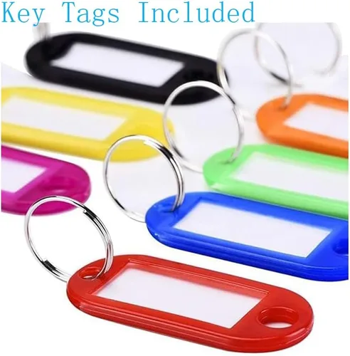 Miniatura 4 de 4 llaves de equipaje 007 002 para cerraduras de equipaje candado de maleta (4PCS_002Key)
