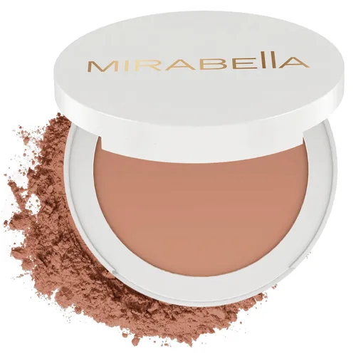 Miniatura 21 de MIRABELLA - Base Pure Press, polvo prensado HD-Finish, polvo prensado mineral construible compacto con jojoba nutritiva, maquillaje Original