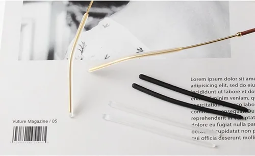 Miniatura 3 de Puntas de repuesto para lentes de sol, antideslizantes, de silicona suave, para patas de metal fino