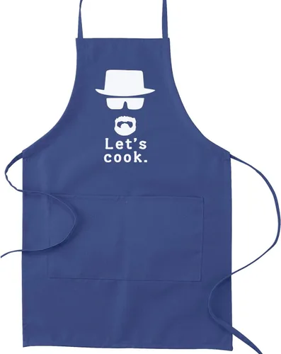 Miniatura 3 de Decal Serpent Let's Cook Heisenberg - Delantal divertido para cocinar, para hornear, color verde bosque