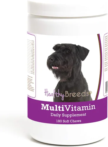 Miniatura 148 de Healthy Breeds Bulldog francés multivitamínico suave masticable para perros 180
