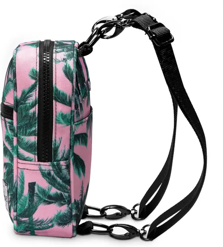 Miniatura 7 de Vibe Festival Gear Bolso bandolera pequeño para mujeres y hombres, multiuso 5 en 1 de (rPET), bolsa de cinturón de poliéster reciclado, mochila