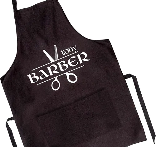 Capa de peluquería personalizada, capas de corte de pelo personalizadas, delantal de peluquería de corte de pelo con bolsillos, cosas de peluquería,