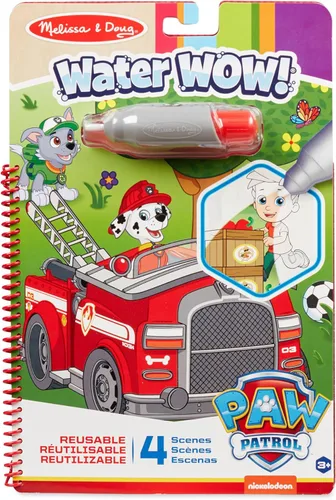 Miniatura 10 de Melissa & Doug PAW Patrol Water Wow! Chase Water Reveal Travel Book Activity Pad 3+ Regalo para niño o niña