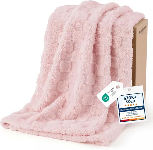 Miniatura 22 de Bedsure GentleSoft - Manta verde salvia para sofá, manta de forro polar a cuadros, regalos de Navidad para mujeres, hombres y niñas, bonita manta