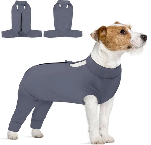 Miniatura 14 de KOESON Traje de recuperación para perros, pierna trasera, manga de recuperación para perros machos hembras, manga de pierna de mascota para dejar