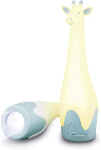 Miniatura 9 de Zazu Kids Luz nocturna antorcha linterna jirafa juguete - Niños LED inalámbrico rosa lámpara, luz de noche, múltiples opciones de color, apagado