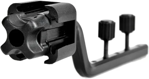 Godox S-FA - Soporte de montaje para zapata de cuatro Speedlite, soporte de montaje para zapata tipo S, Speedlite Flash + paño limpio de microfibra